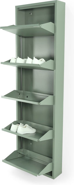 SPINDER DESIGN BILLY 5 Schoenenkast - Dusty Green