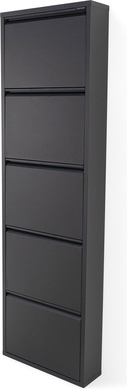 SPINDER DESIGN BILLY 5 Schoenenkast - Zwart