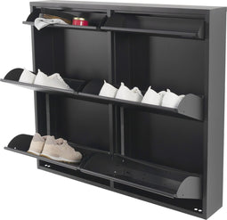 SPINDER DESIGN BILLY 6 Schoenenkast - Zwart