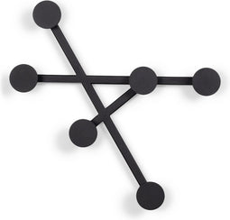 SPINDER DESIGN BOTTONI 1 Wandkapstok - Zwart