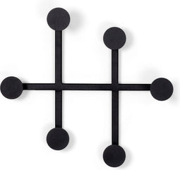 SPINDER DESIGN BOTTONI 2 Wandkapstok - Zwart