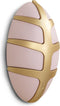 SPINDER DESIGN BUG Wandkapstok - Pale Pink / Goud