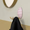 SPINDER DESIGN BUG Wandkapstok - Pale Pink / Goud