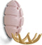 SPINDER DESIGN BUG Wandkapstok - Pale Pink / Goud