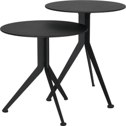 SPINDER DESIGN DALEY HIGH Bijzettafel - Zwart