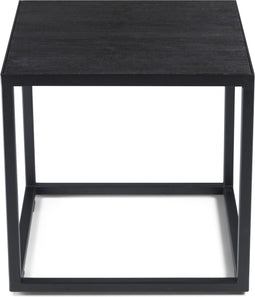 SPINDER DESIGN DANIËL 40 x 40 Bijzettafel - Zwart