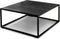 Spinder Design DANIËL 80 x 80 Salontafel - Zwart