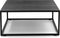Spinder Design DANIËL 80 x 80 Salontafel - Zwart