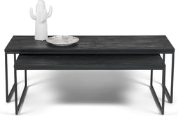 Spinder Design DANIËL SET Salontafel set - Zwart
