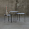 SPINDER DESIGN DO-RE-MI Bijzettafels set van 3 - Zwart