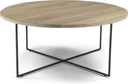 Spinder Design DRESS 79 Salontafel -Zwart / Eiken