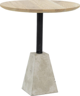 SPINDER DESIGN FLAVOUR ø 40 Bijzettafel - Beton / Eiken
