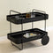 SPINDER DESIGN GIN & TROLLEY Serveerwagen - Zwart