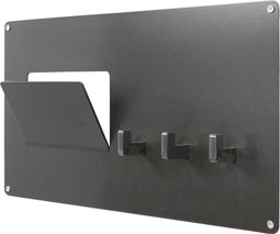 Spinder Design Leatherman Mail - Kapstok met 3 Haken - 45x25x5 cm - Blacksmith