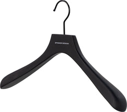 SPINDER DESIGN LOTUS Kledinghangers (set van 5 stuks) - Zwart