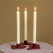 SPINDER DESIGN MELT Kandelaar set van 3 - Burgundy