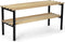 SPINDER DESIGN RIZZOLI BENCH Halbank - Zwart / Eiken