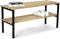 SPINDER DESIGN RIZZOLI BENCH Halbank - Zwart / Eiken