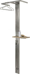 Spinder Design Senza 6 - Wandkapstok 68x28x190 - RVS/Eiken