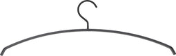 SPINDER DESIGN SILVER Kledinghangers (set van 5 stuks) - Zwart