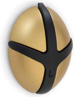 SPINDER DESIGN TICK Wandkapstok - Goud / Zwart