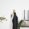SPINDER DESIGN TICK Wandkapstok - Goud / Zwart