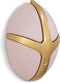 SPINDER DESIGN TICK Wandkapstok - Pale Pink / Goud