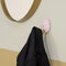 SPINDER DESIGN TICK Wandkapstok - Pale Pink / Goud