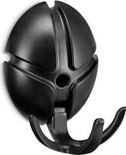 SPINDER DESIGN TICK Wandkapstok - Zwart / Zwart