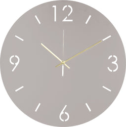 SPINDER DESIGN TIME Ø 40 Klok - Silky Taupe