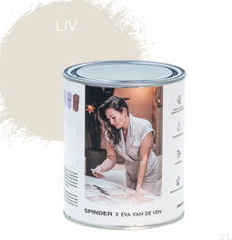 Spinder x Eva van de Ven - 1L Matte Muurverf - Liv