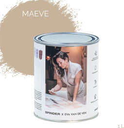 Spinder x Eva van de Ven - 1L Matte Muurverf - Maeve