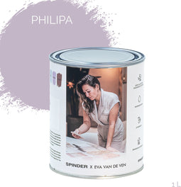 Spinder x Eva van de Ven - 1L Matte Muurverf - Philipa