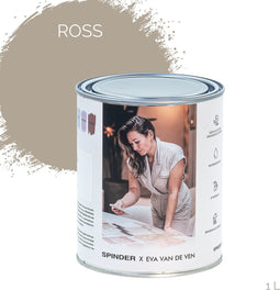 Spinder x Eva van de Ven - 1L Matte Muurverf - Ross