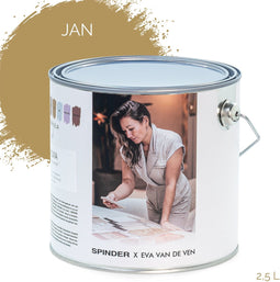 Spinder x Eva van de Ven - 2,5L Matte Muurverf - Jan