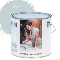 Spinder x Eva van de Ven - 2,5L Matte Muurverf - Joy