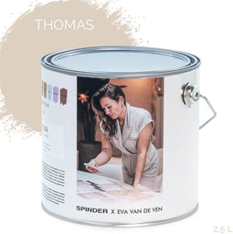 Spinder x Eva van de Ven - 2,5L Matte Muurverf - Thomas