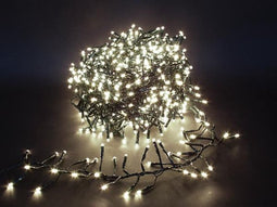 Spinlight LED - 6 m - 510 leds - warmwit - zwarte kabel - modulator - 31V