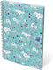 Spiraalblok Oxford Floral A5 lijn 60vel assorti