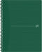 Spiraalblok Oxford Origin A4+ lijn 70vel groen | 5 stuks
