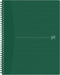 Spiraalblok Oxford Origin A4+ lijn 70vel groen | 5 stuks