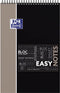 Spiraalblok Oxford Student Easynotes A4+ 4-gaats lijn 80vel assorti