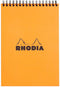 Spiraalblok rhodia a5 lijn 160pag 80gr or | 5 stuks