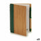 Spiraalnotitieblok met Pen Pincello AR1810133 1 x 16 x 12 cm Bamboe (12 Stuks)