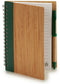 Spiraalnotitieblok met Pen Pincello AR1810133 1 x 16 x 12 cm Bamboe (12 Stuks)