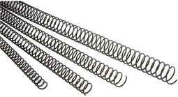 Spiralen GBC 100 Stuks Zwart Ø 12 mm