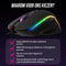 Spirit of Gamer Gaming Muis – Game Muis – RGB – Duimsteun – Flexibel Gebruik – 8000 DPI – Zwart - Bedraad