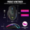 Spirit of Gamer Gaming Muis – Game Muis – RGB – Duimsteun – Flexibel Gebruik – 8000 DPI – Zwart - Bedraad