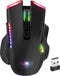 Spirit of Gamer Gaming Muis – Muis – Muis Draadloos – 8 Knoppen – RGB – 4800 DPI – Zwart