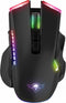 Spirit of Gamer Gaming Muis – Muis – Muis Draadloos – 8 Knoppen – RGB – 4800 DPI – Zwart